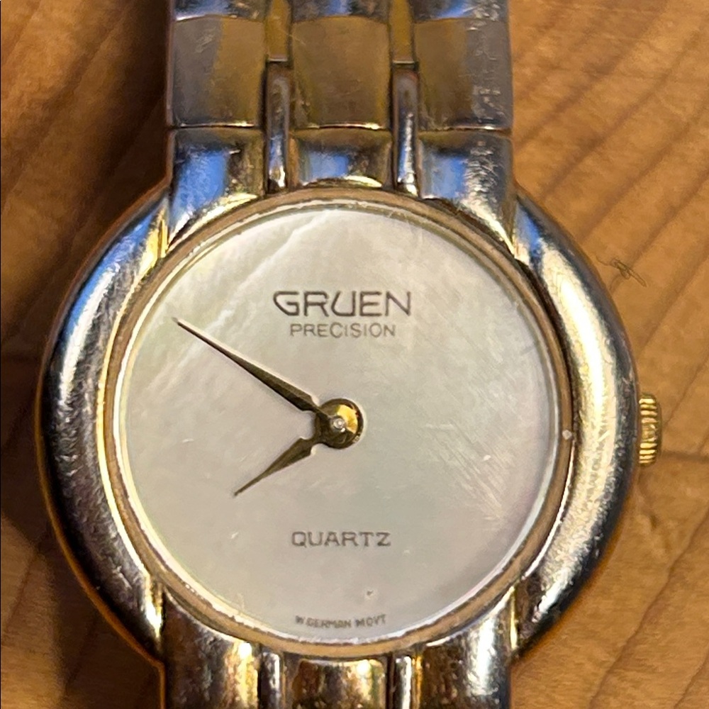 Gruen precision quartz women's watch
